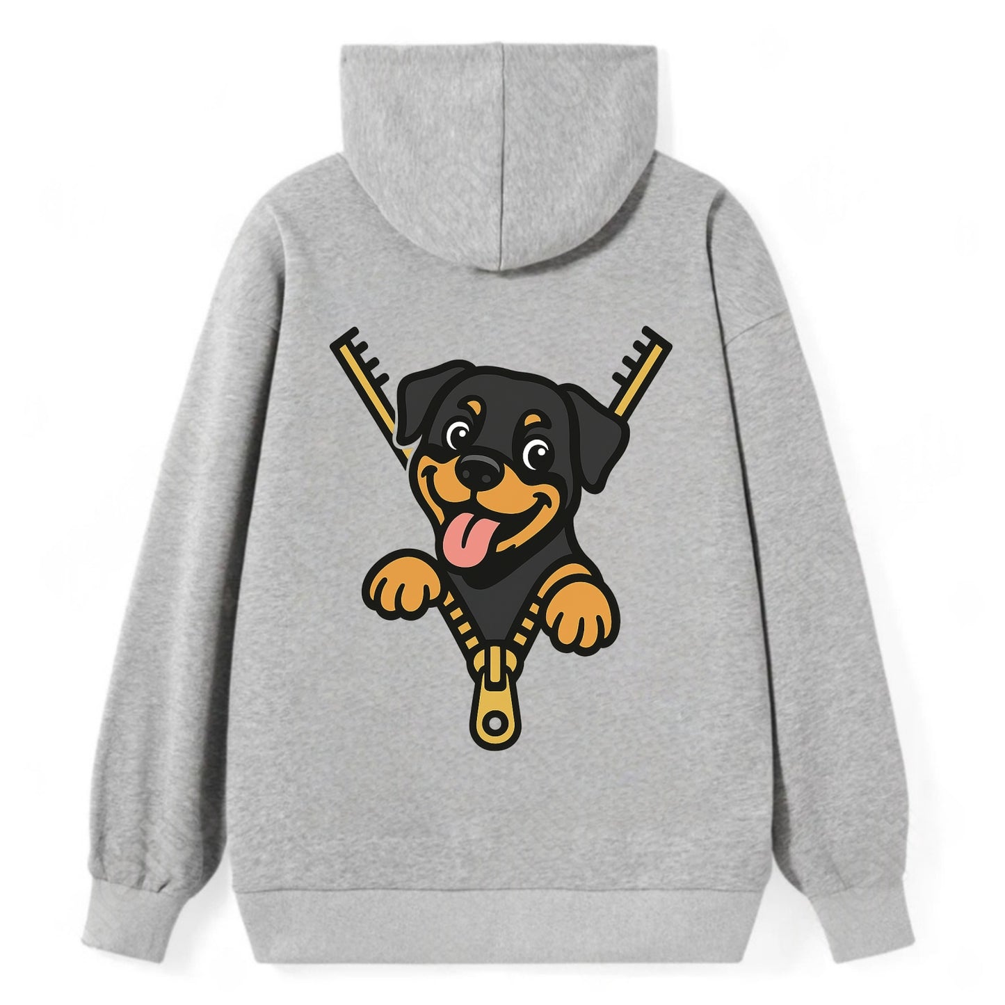 Rottweiler - Classic Pullover Hoodie - Grey