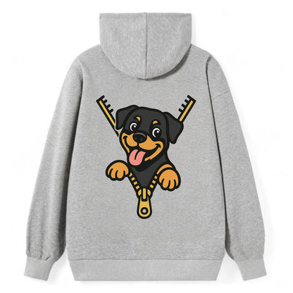 Rottweiler - Classic Pullover Hoodie - Grey