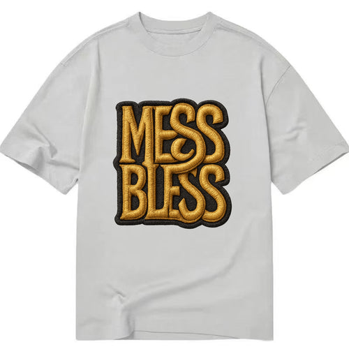 MESS;BLESS UP Gold Metallic Visor - Classic T-shirt