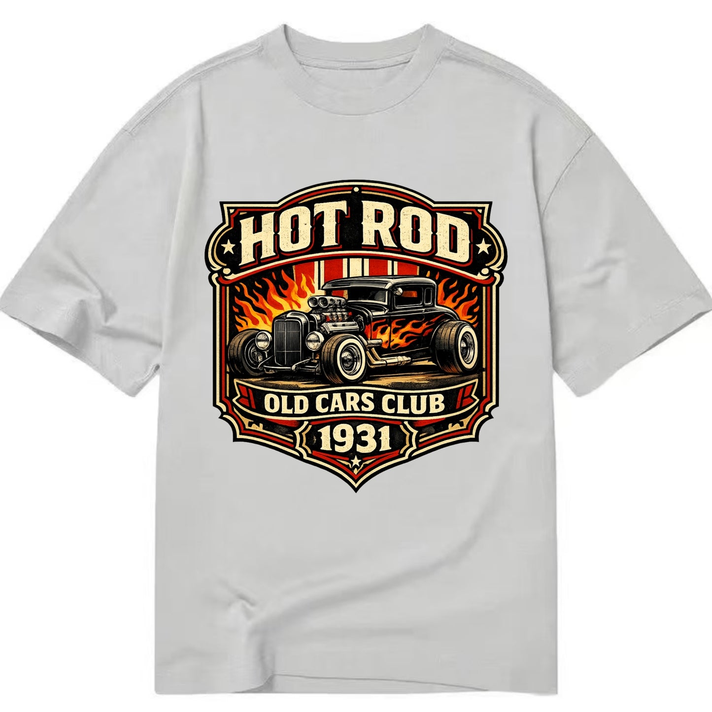 Hot Rod Club 1931 - Classic T-shirt - Grey
