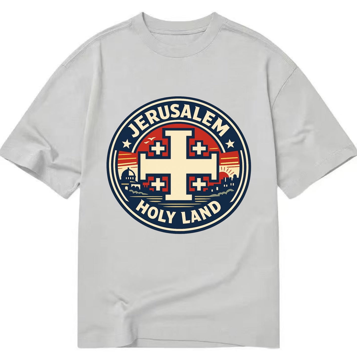 Heritage of the Cross - Classic T-shirt - Grey