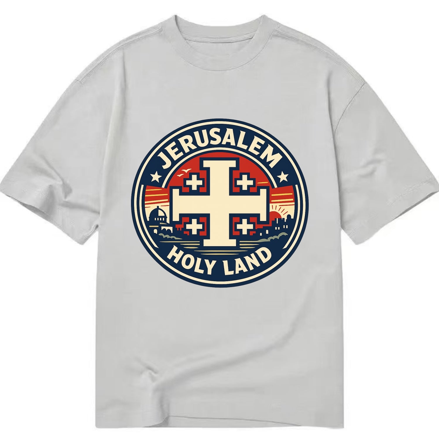 Heritage of the Cross - Classic T-shirt - Grey