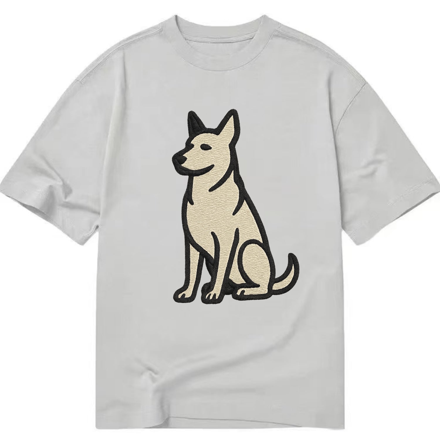 German Sheprador - German Shepherd Lab m Classic T-shirt - Grey