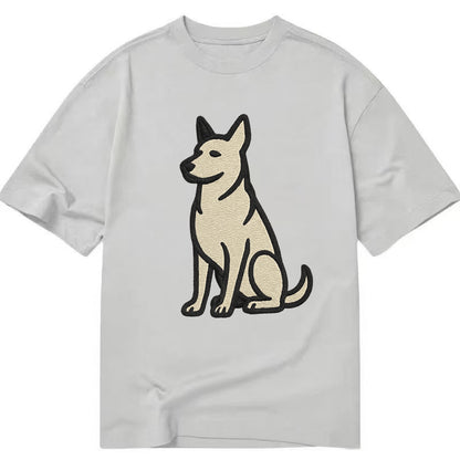 German Sheprador - German Shepherd Lab m Classic T-shirt - Grey