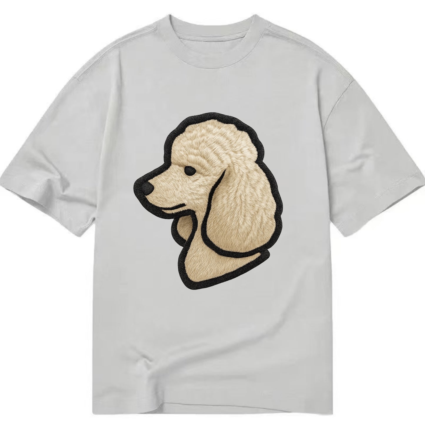 Poodle - Contemporary clean style with s - Classic T-shirt - Grey