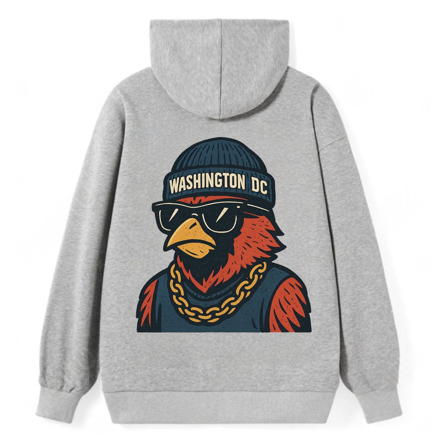 "cardinal" "washington Dc" "dc" "navy" "us East" - Classic Pullover Hoodie - Grey