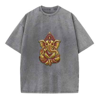 Ganesh - Vintage T-shirt - Grey