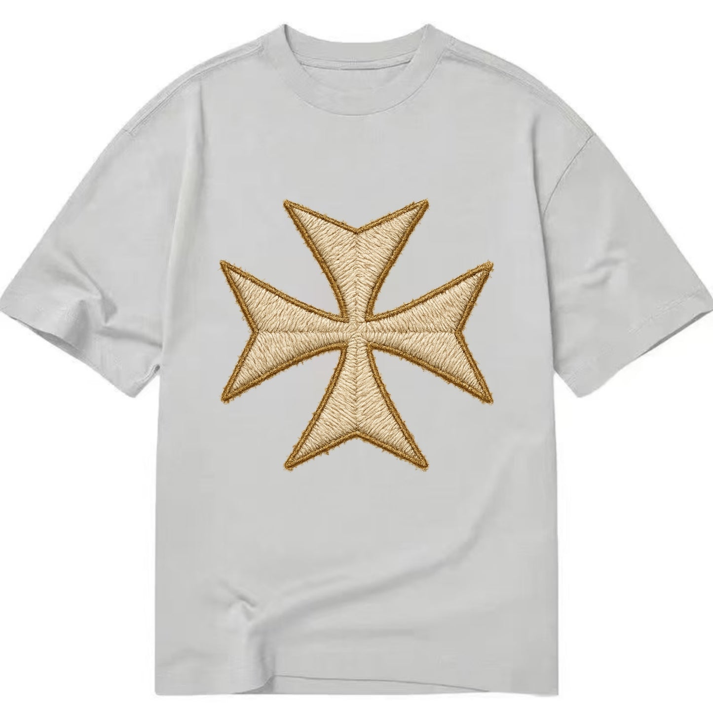 Hospitaller Cross  - Classic T-shirt - Grey