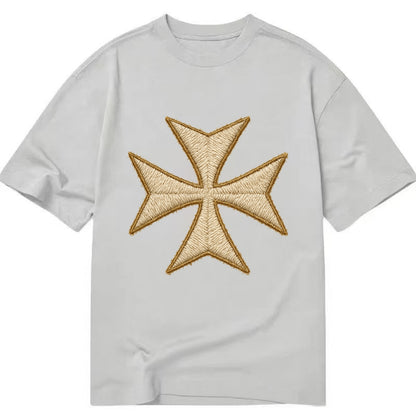 Hospitaller Cross  - Classic T-shirt - Grey