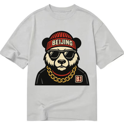 Beijing Panda - Classic T-shirt - Grey