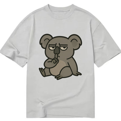 The Koala Judging - Classic T-shirt - Grey