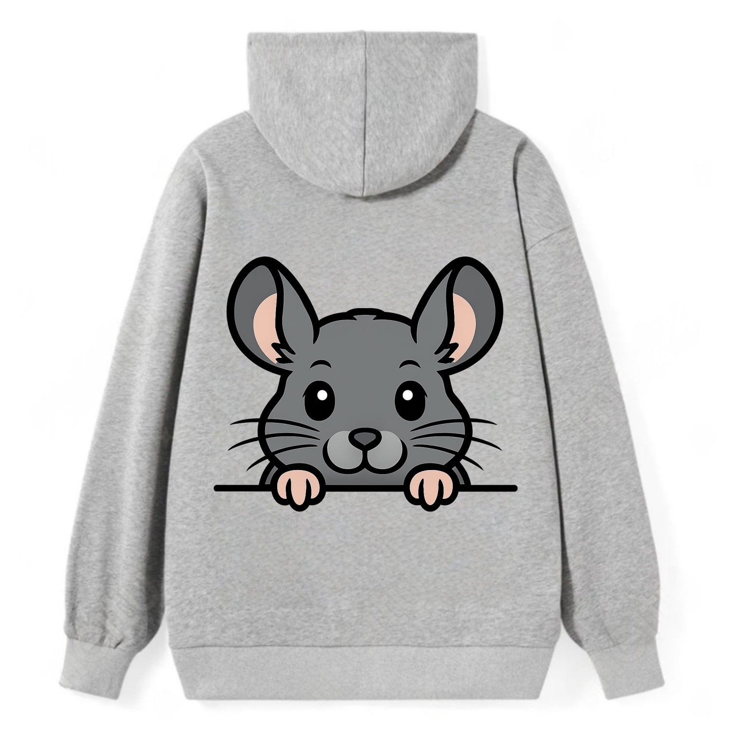 Chinchilla  - Classic Pullover Hoodie - Grey