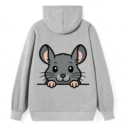 Chinchilla  - Classic Pullover Hoodie - Grey