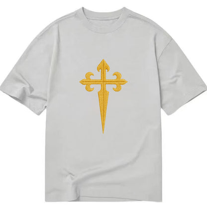 Order Of Santiago Cross - Classic T-shirt - Grey