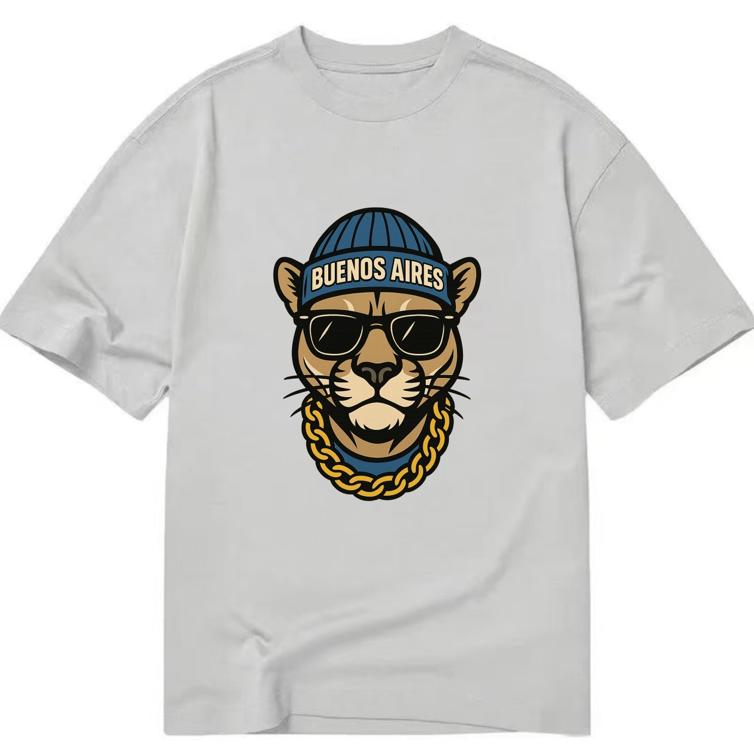 Buenos Aires Puma - Classic T-shirt - Grey