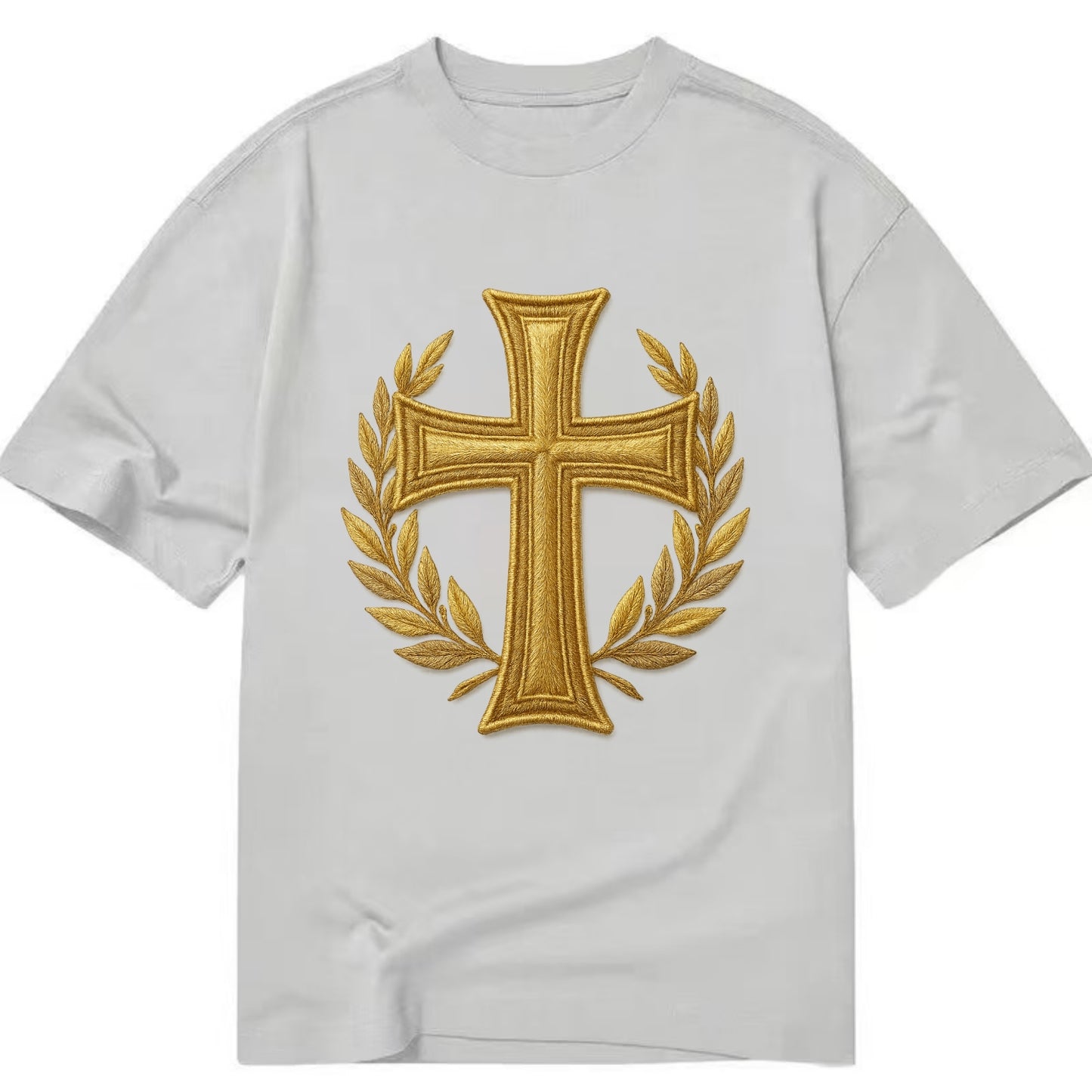 Victory Cross  - Classic T-shirt - Grey