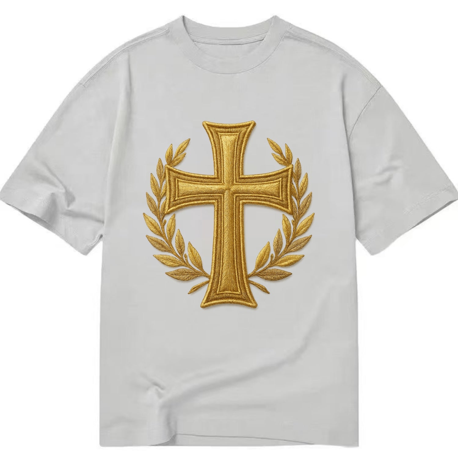 Victory Cross  - Classic T-shirt - Grey