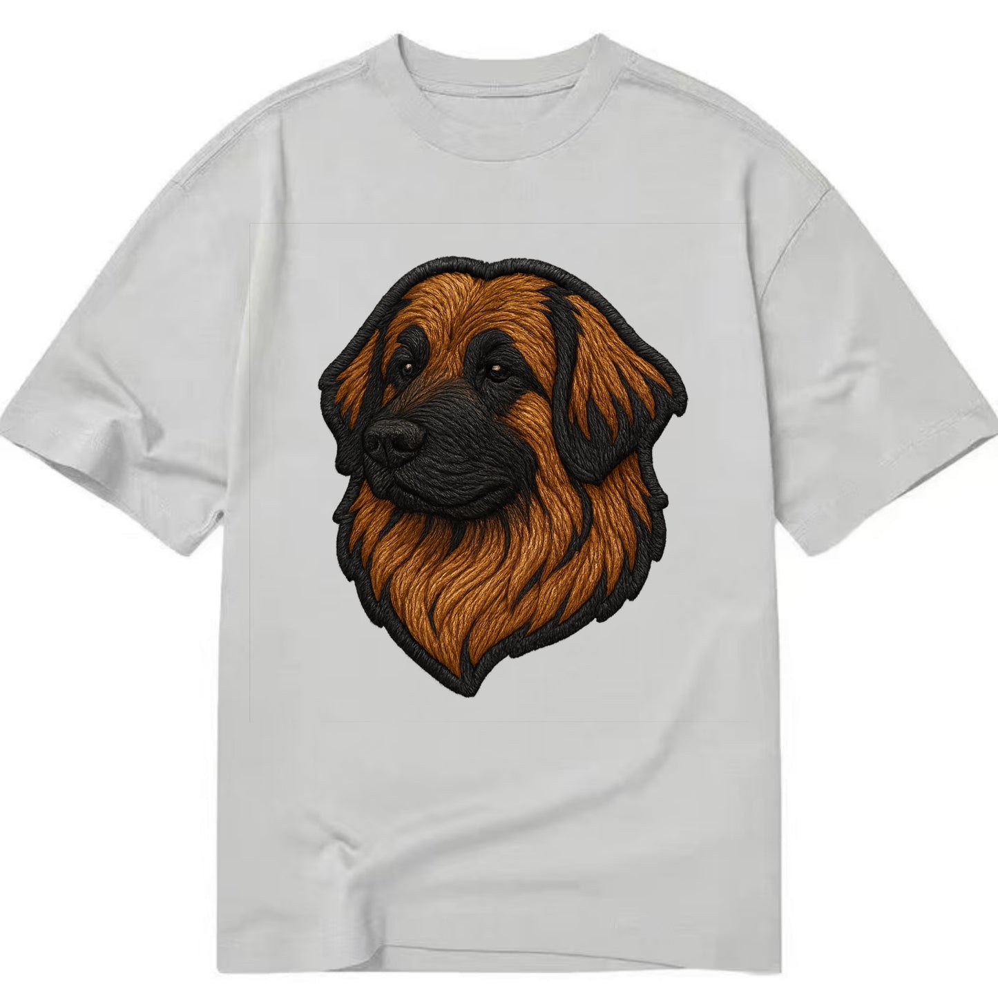Leonberger - Contemporary lion-mane desi - Classic T-shirt - Grey