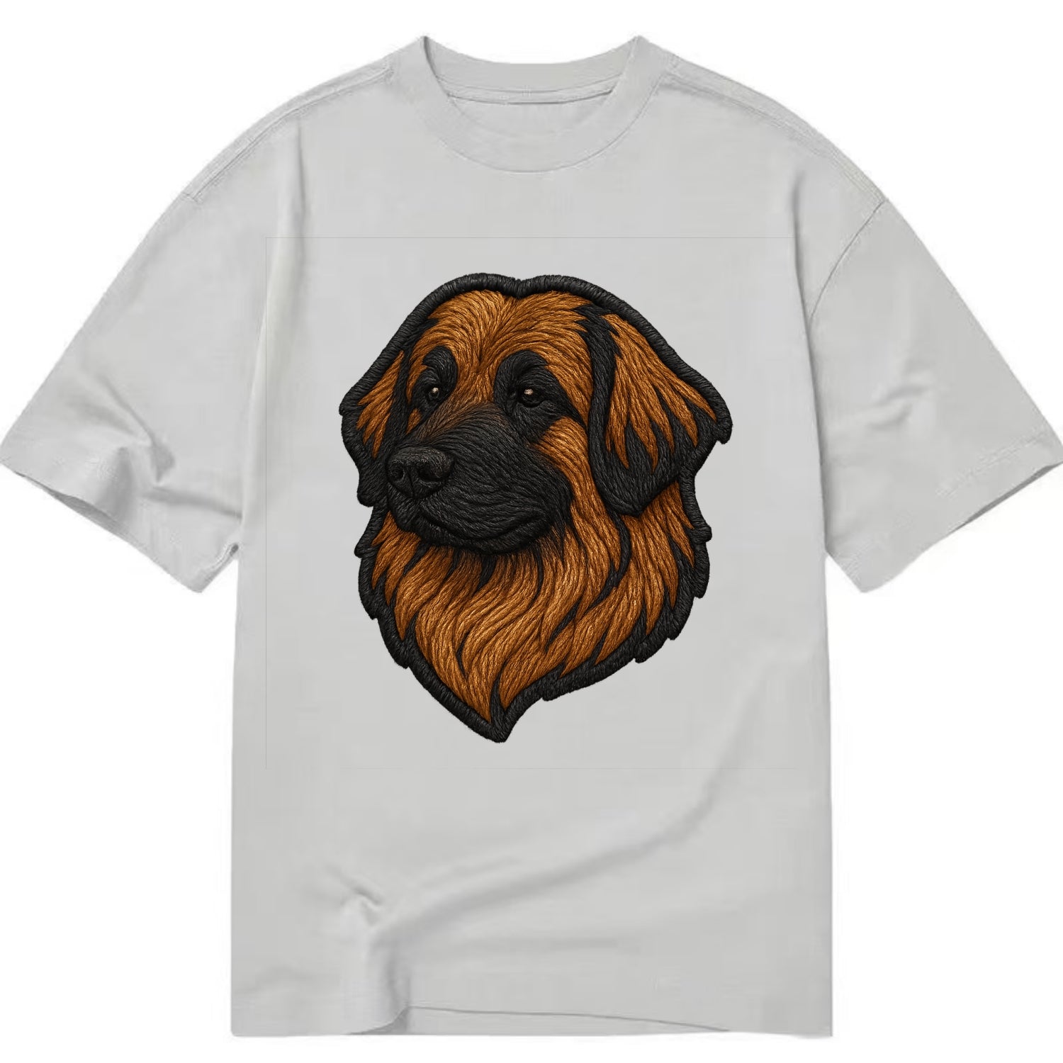 Leonberger - Contemporary lion-mane desi - Classic T-shirt - Grey