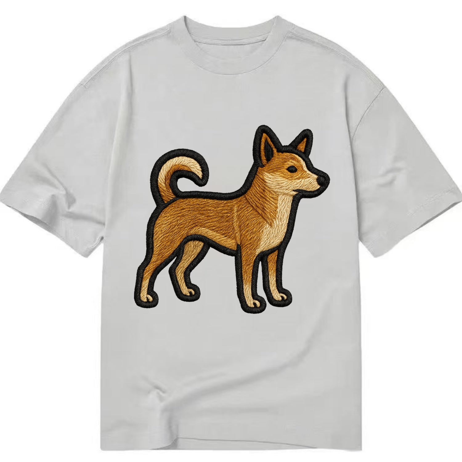 Norwegian Lundehund - Modern puffin hunt - Classic T-shirt - Grey