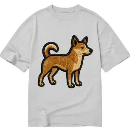 Norwegian Lundehund - Modern puffin hunt - Classic T-shirt - Grey