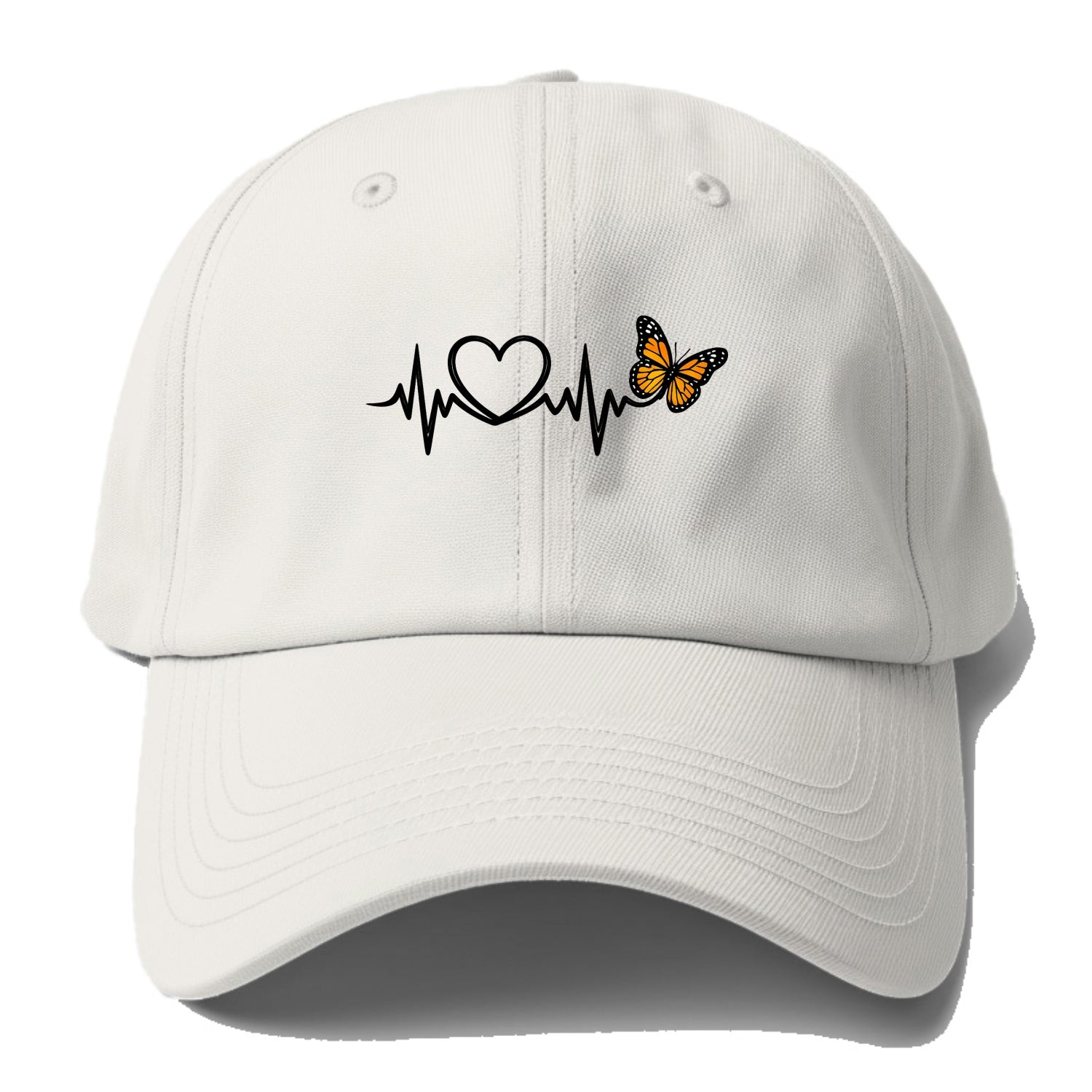 Heartbeat Butterfly - Baseball Cap