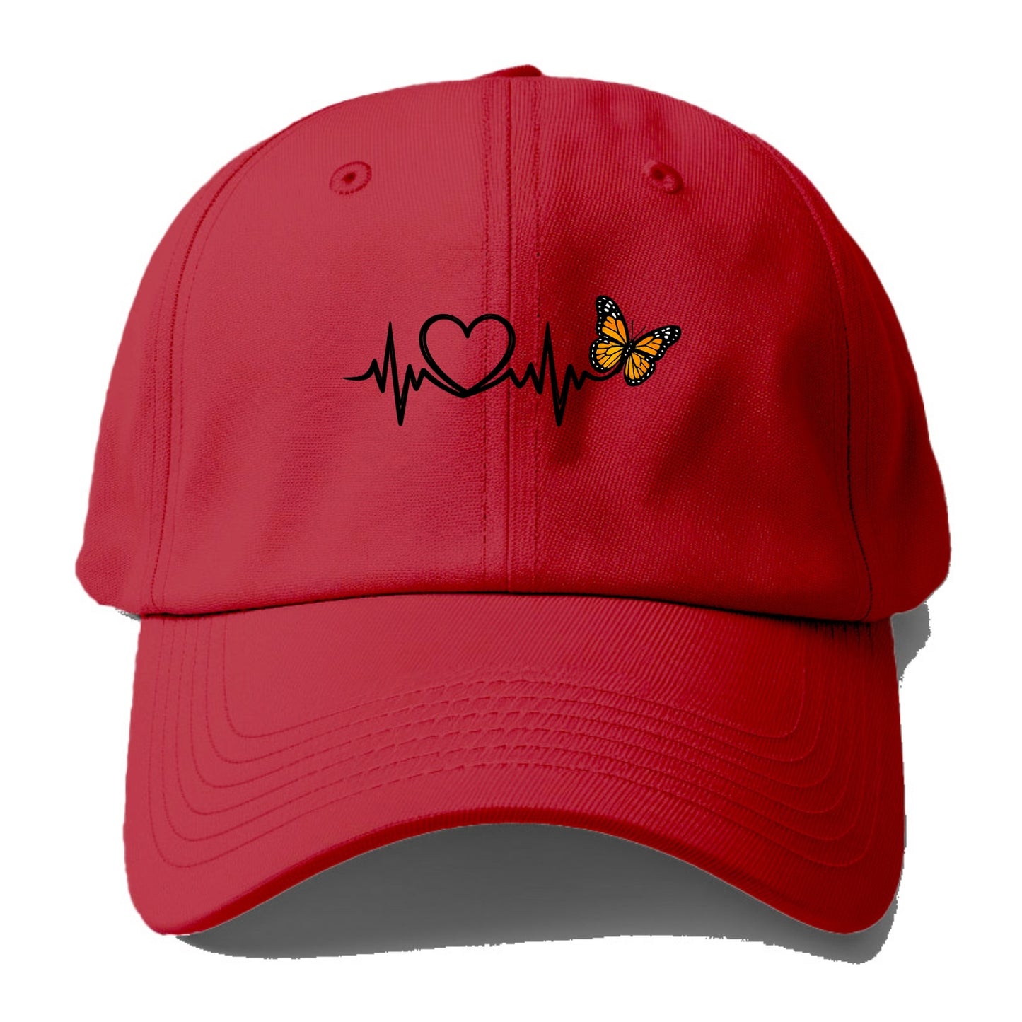 Heartbeat Butterfly - Baseball Cap