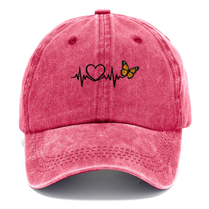 Heartbeat Butterfly - Classic Cap