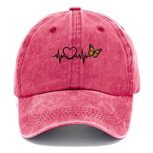 Heartbeat Butterfly - Classic Cap