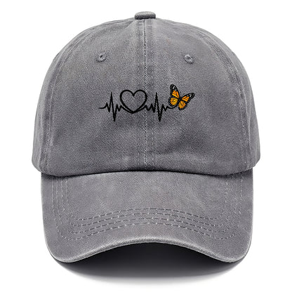 Heartbeat Butterfly - Classic Cap