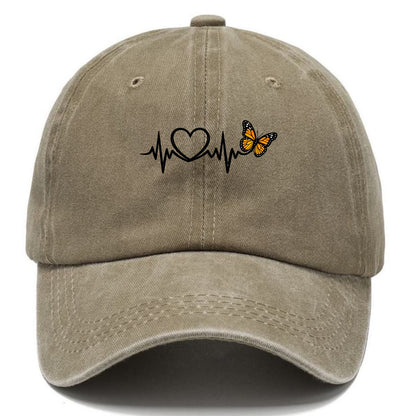 Heartbeat Butterfly - Classic Cap