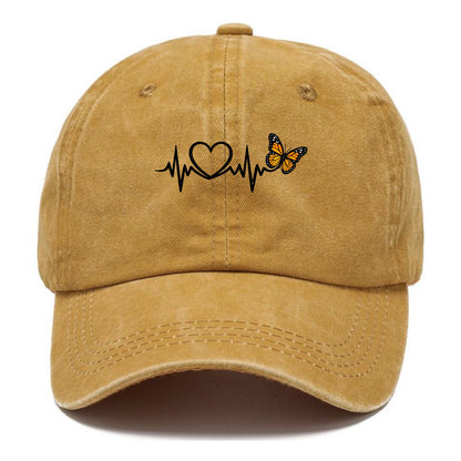 Heartbeat Butterfly - Classic Cap