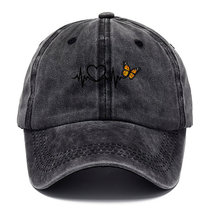 Heartbeat Butterfly - Classic Cap