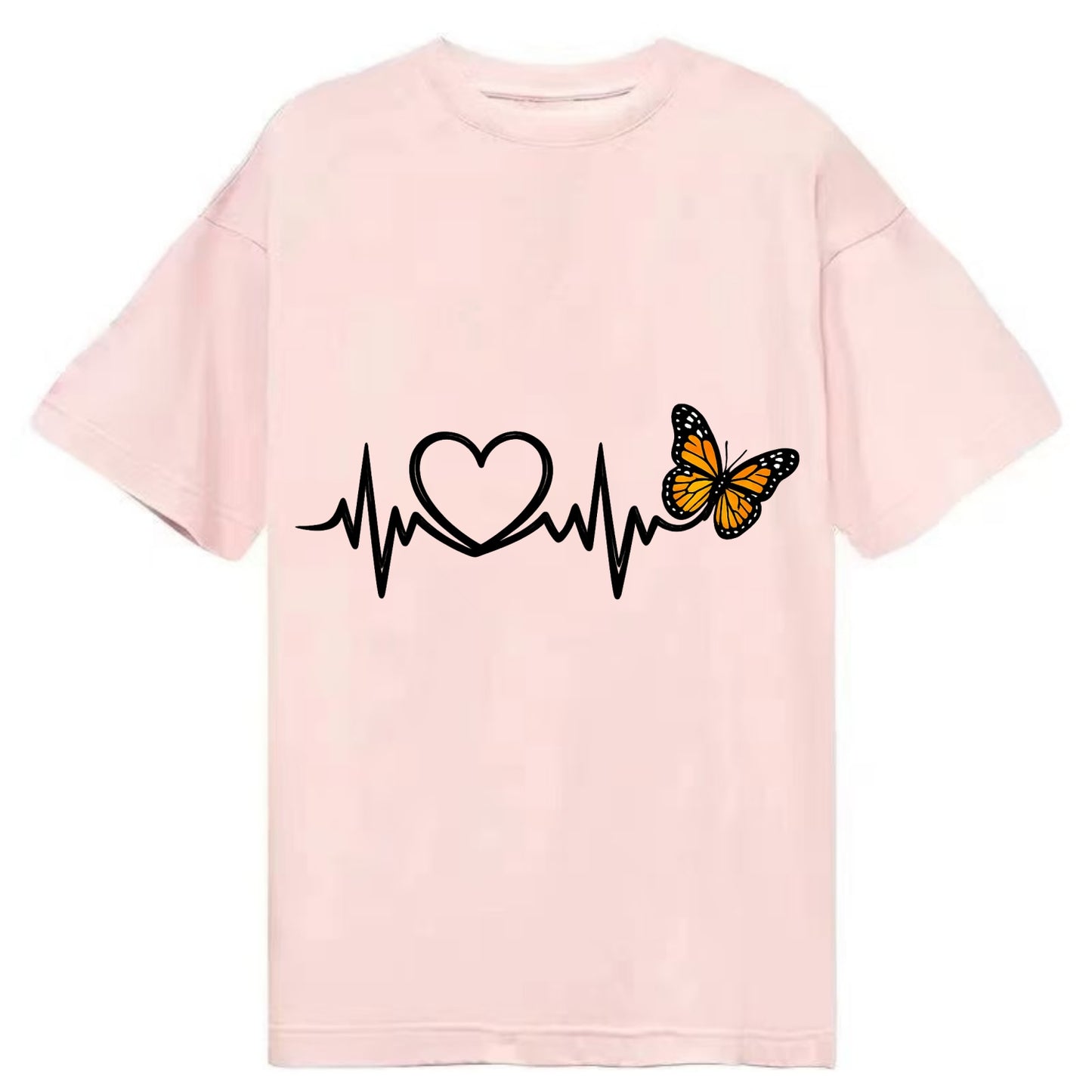 Heartbeat Butterfly - Classic T-shirt