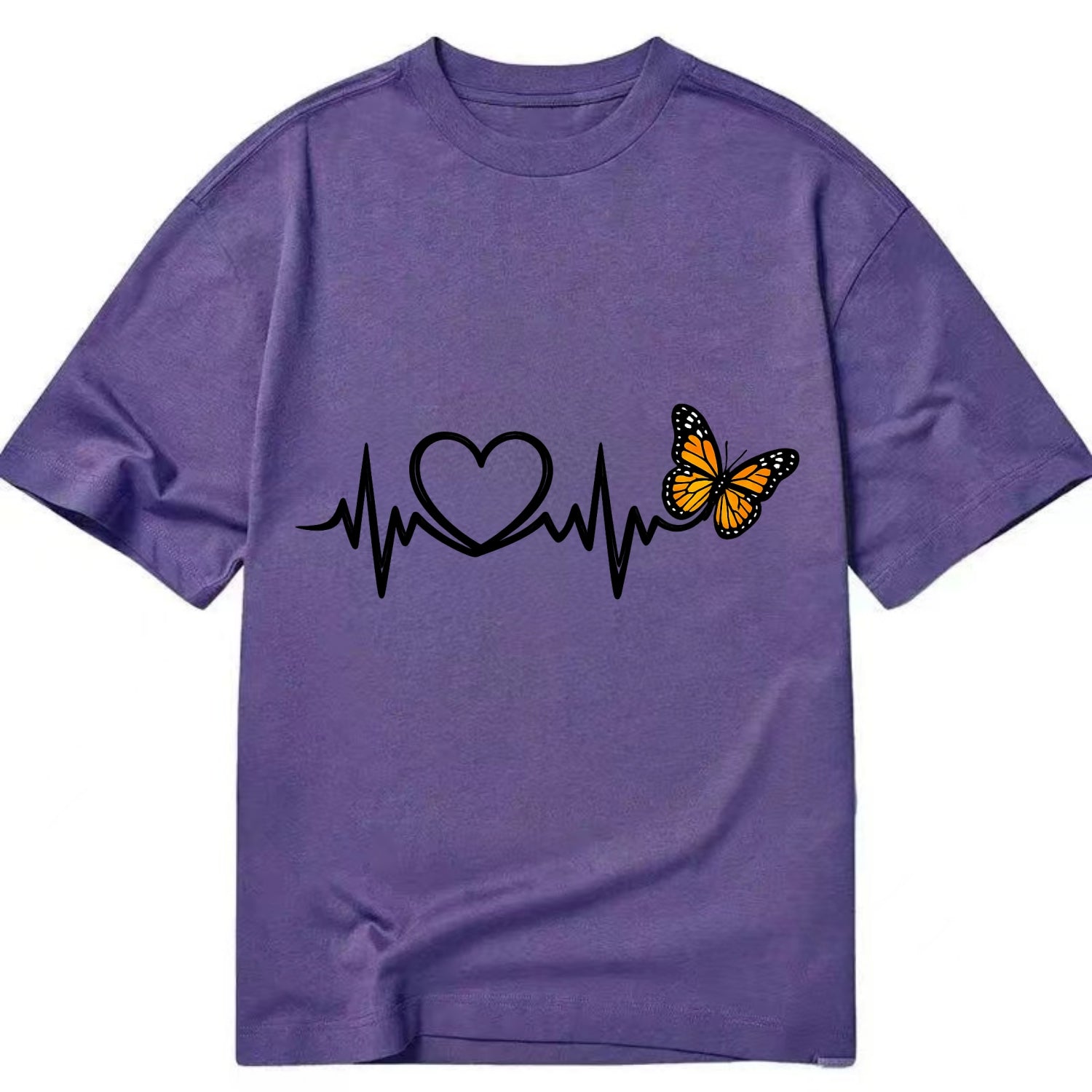 Heartbeat Butterfly - Classic T-shirt