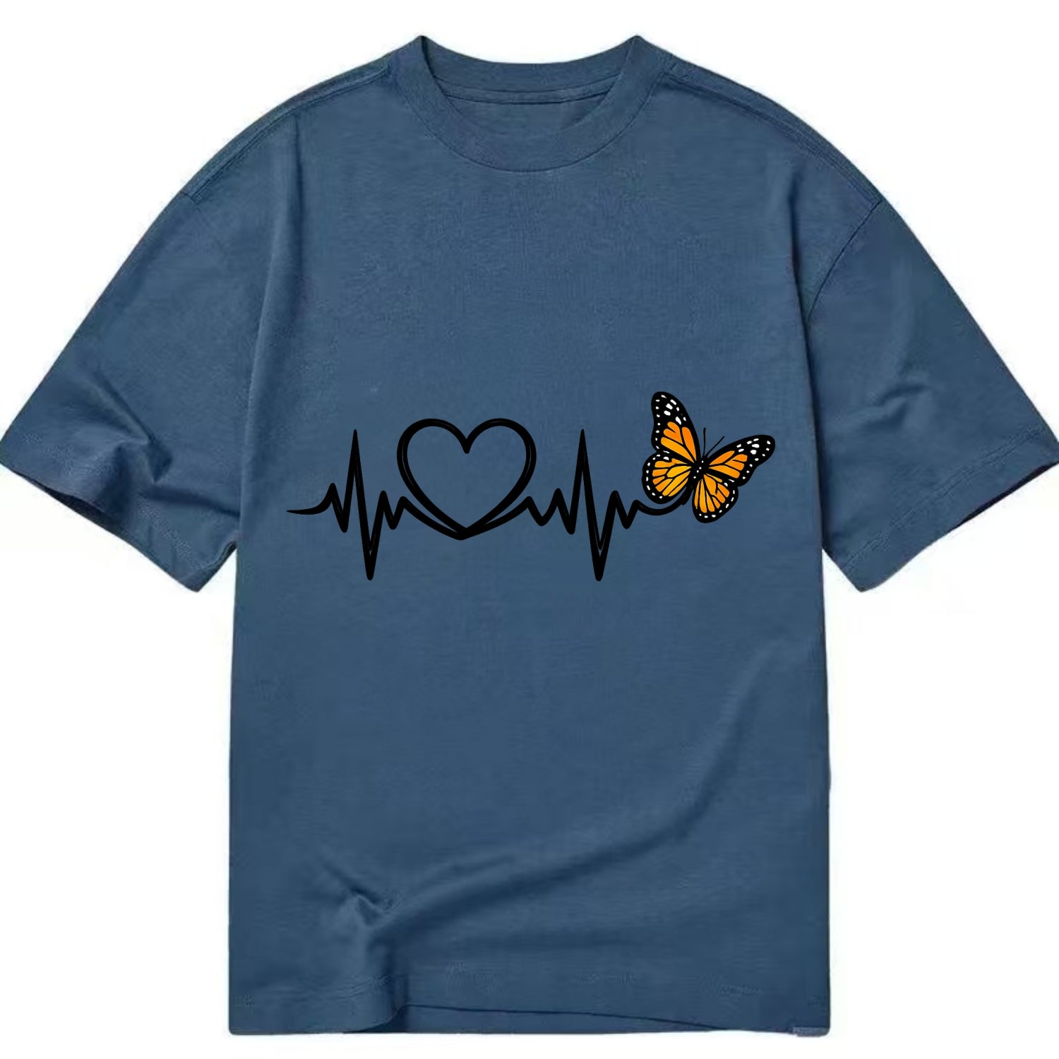 Heartbeat Butterfly - Classic T-shirt