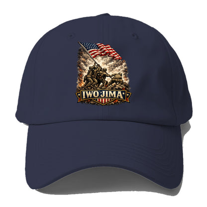Iwo Jima Flag Raising - Baseball Cap For Big Heads