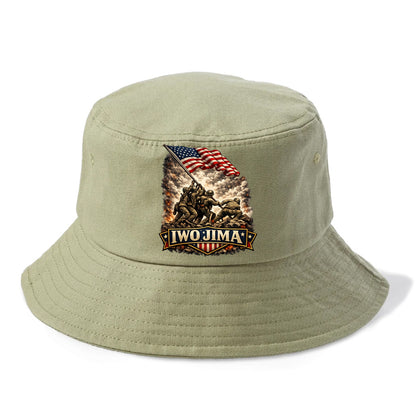Iwo Jima Flag Raising - Bucket Hat