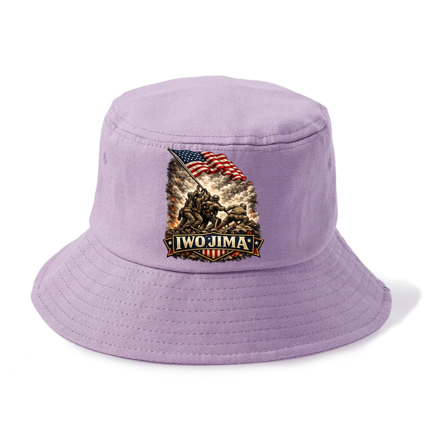 Iwo Jima Flag Raising - Bucket Hat