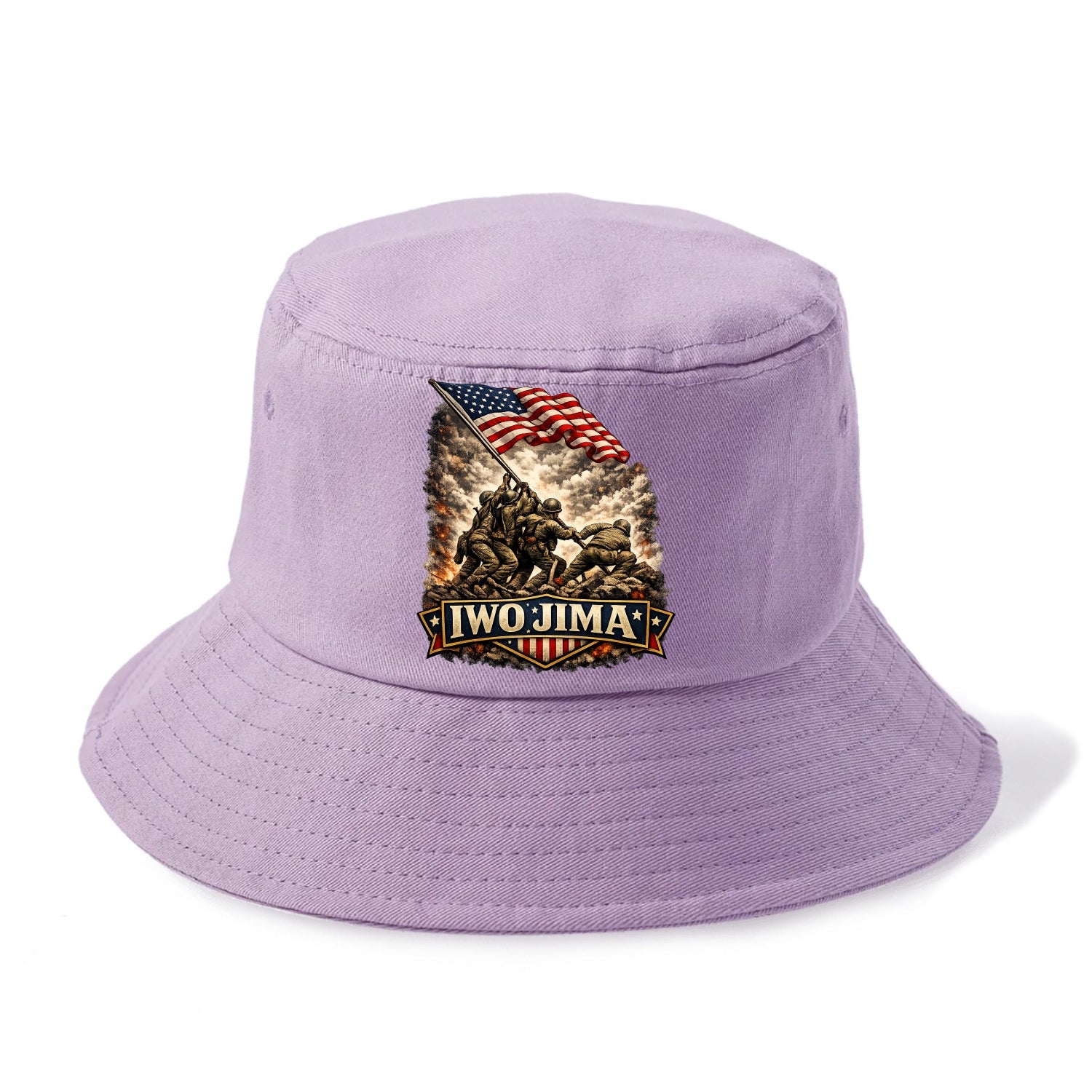 Iwo Jima Flag Raising - Bucket Hat