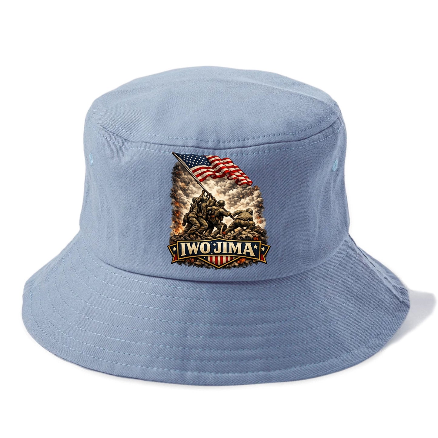 Iwo Jima Flag Raising - Bucket Hat