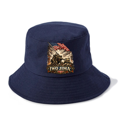 Iwo Jima Flag Raising - Bucket Hat