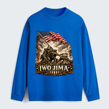 Iwo Jima Flag Raising - Classic Long Sleeve Shirt