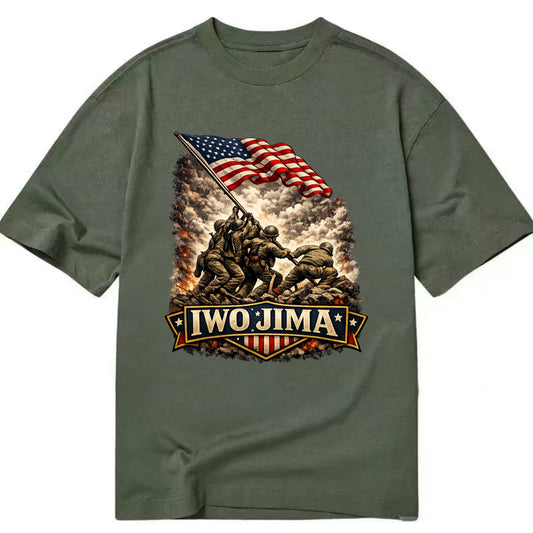 Iwo Jima Flag Raising - Classic T-shirt