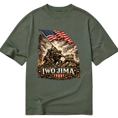 Iwo Jima Flag Raising - Classic T-shirt