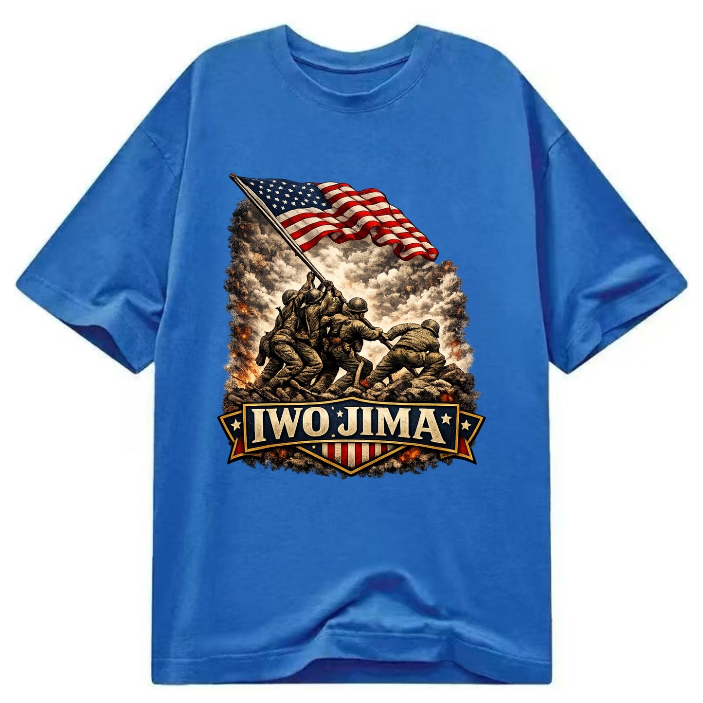 Iwo Jima Flag Raising - Classic T-shirt