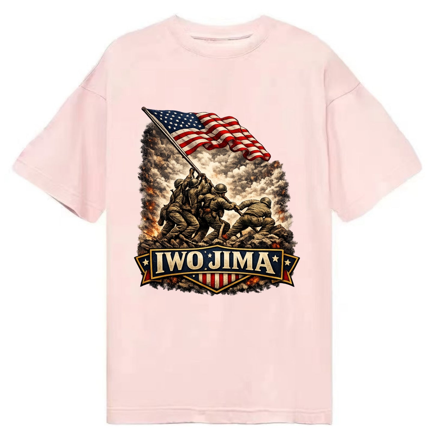 Iwo Jima Flag Raising - Classic T-shirt