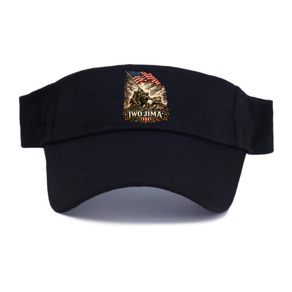 Iwo Jima Flag Raising - Visor
