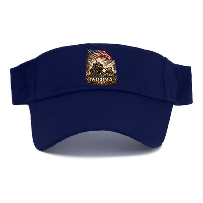 Iwo Jima Flag Raising - Visor
