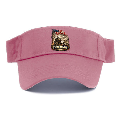 Iwo Jima Flag Raising - Visor